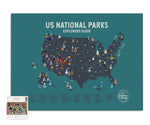 Load image into Gallery viewer, National Park Pushpin Map
