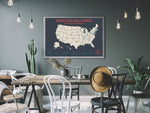 Load image into Gallery viewer, Baseball Travel Map
