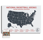 Load image into Gallery viewer, Basketball Travel Map
