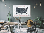 Load image into Gallery viewer, Basketball Travel Map
