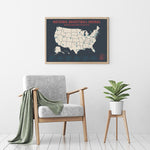 Load image into Gallery viewer, Basketball Travel Map
