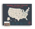 Load image into Gallery viewer, Football Travel Map
