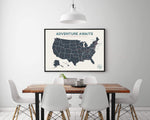 Load image into Gallery viewer, USA Pushpin Travel Map
