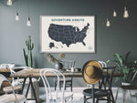 Load image into Gallery viewer, USA Pushpin Travel Map

