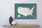 Load image into Gallery viewer, USA Pushpin Travel Map
