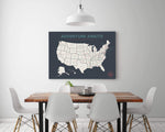 Load image into Gallery viewer, USA Pushpin Travel Map
