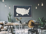 Load image into Gallery viewer, USA Pushpin Travel Map
