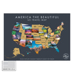 Load image into Gallery viewer, America the Beautiful Scratch Off Map
