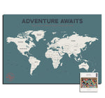 Load image into Gallery viewer, Pushpin World Travel Map
