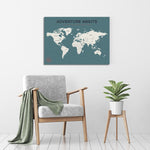Load image into Gallery viewer, Pushpin World Travel Map
