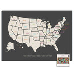 Load image into Gallery viewer, Vintage USA Pushpin Map
