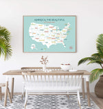 Load image into Gallery viewer, USA Pushpin Travel Map
