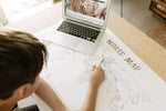 Load image into Gallery viewer, World Map Coloring Poster
