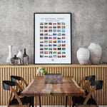 Load image into Gallery viewer, National Park Pushpin Poster
