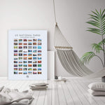 Load image into Gallery viewer, National Park Pushpin Poster
