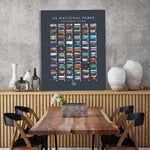 Load image into Gallery viewer, National Park Pushpin Poster
