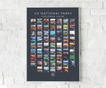 Load image into Gallery viewer, National Park Pushpin Poster
