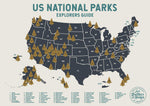 Load image into Gallery viewer, National Park Scratch Off Map
