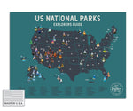 Load image into Gallery viewer, National Park Scratch Off Map
