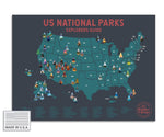 Load image into Gallery viewer, National Park Scratch Off Map
