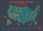 Load image into Gallery viewer, National Park Scratch Off Map
