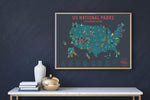 Load image into Gallery viewer, National Park Scratch Off Map
