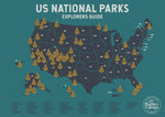 Load image into Gallery viewer, National Park Scratch Off Map
